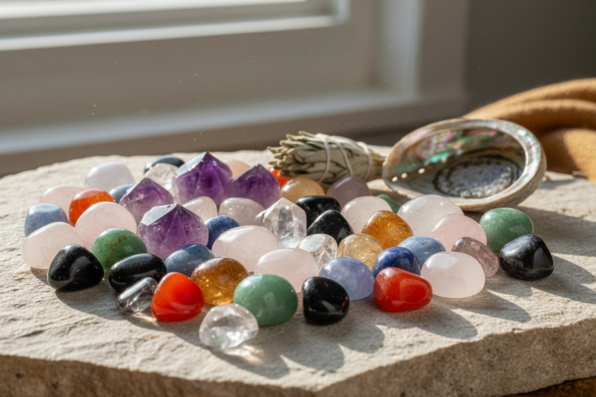 Tumbled Healing Crystal Gemstones