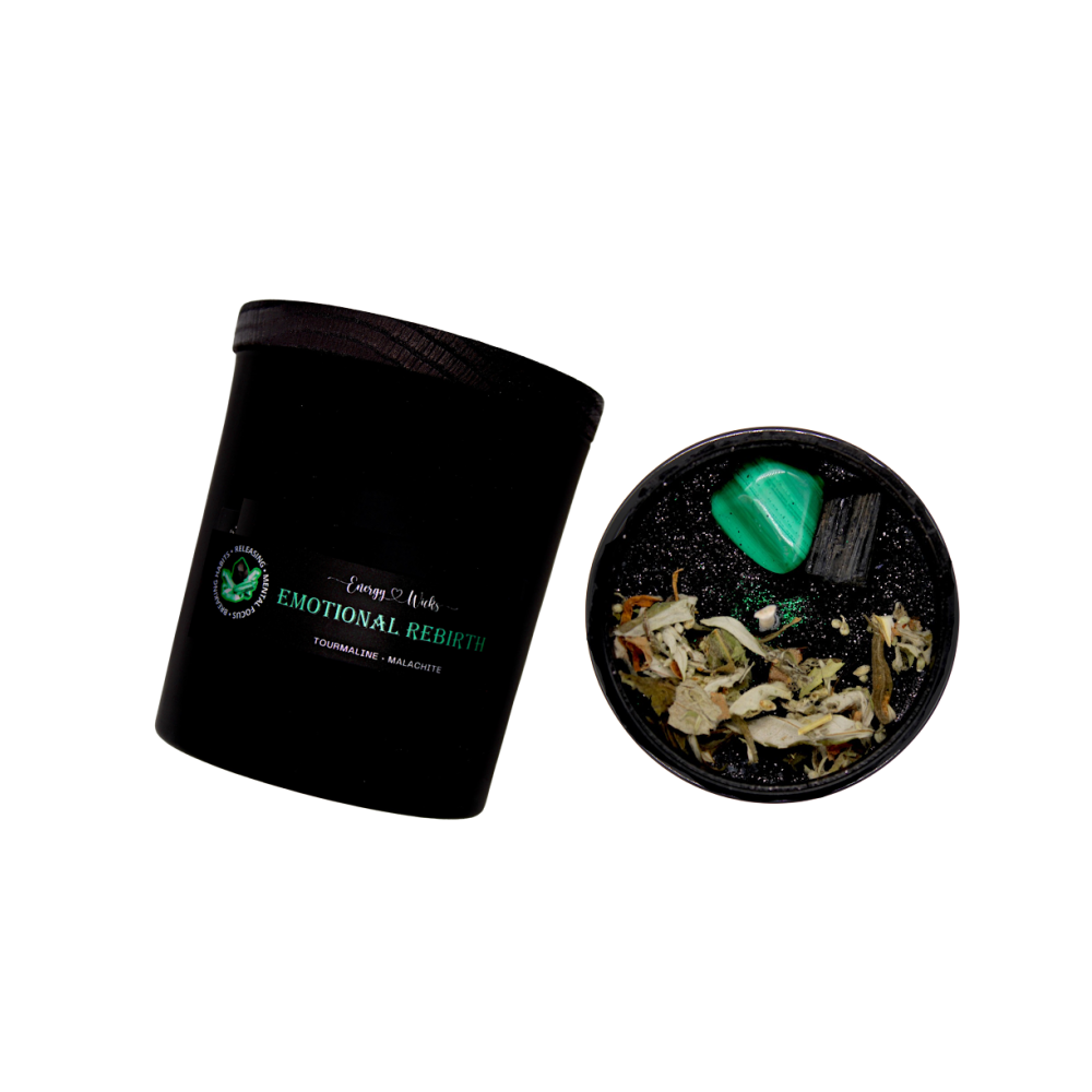 Emotional Rebirth Crystal Candle