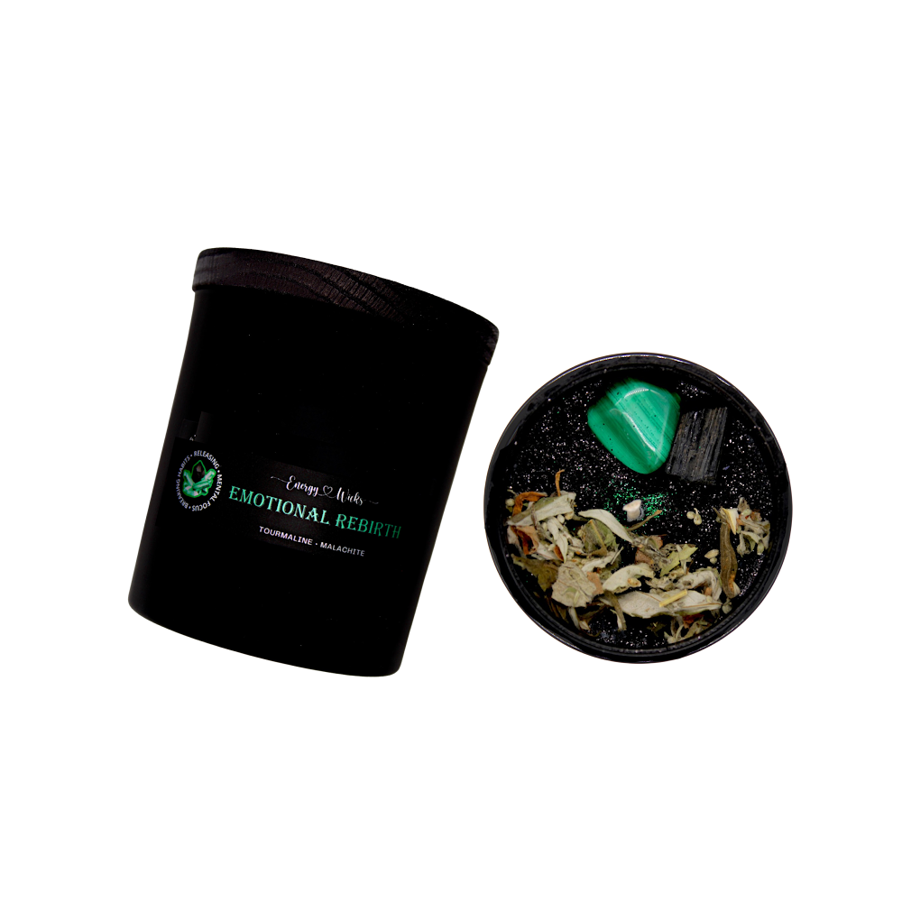 Emotional Rebirth Crystal Candle