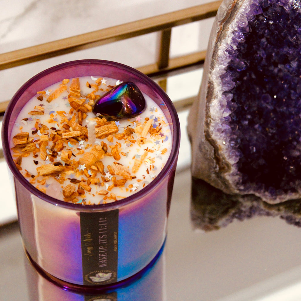 11:11 Crystal Candle