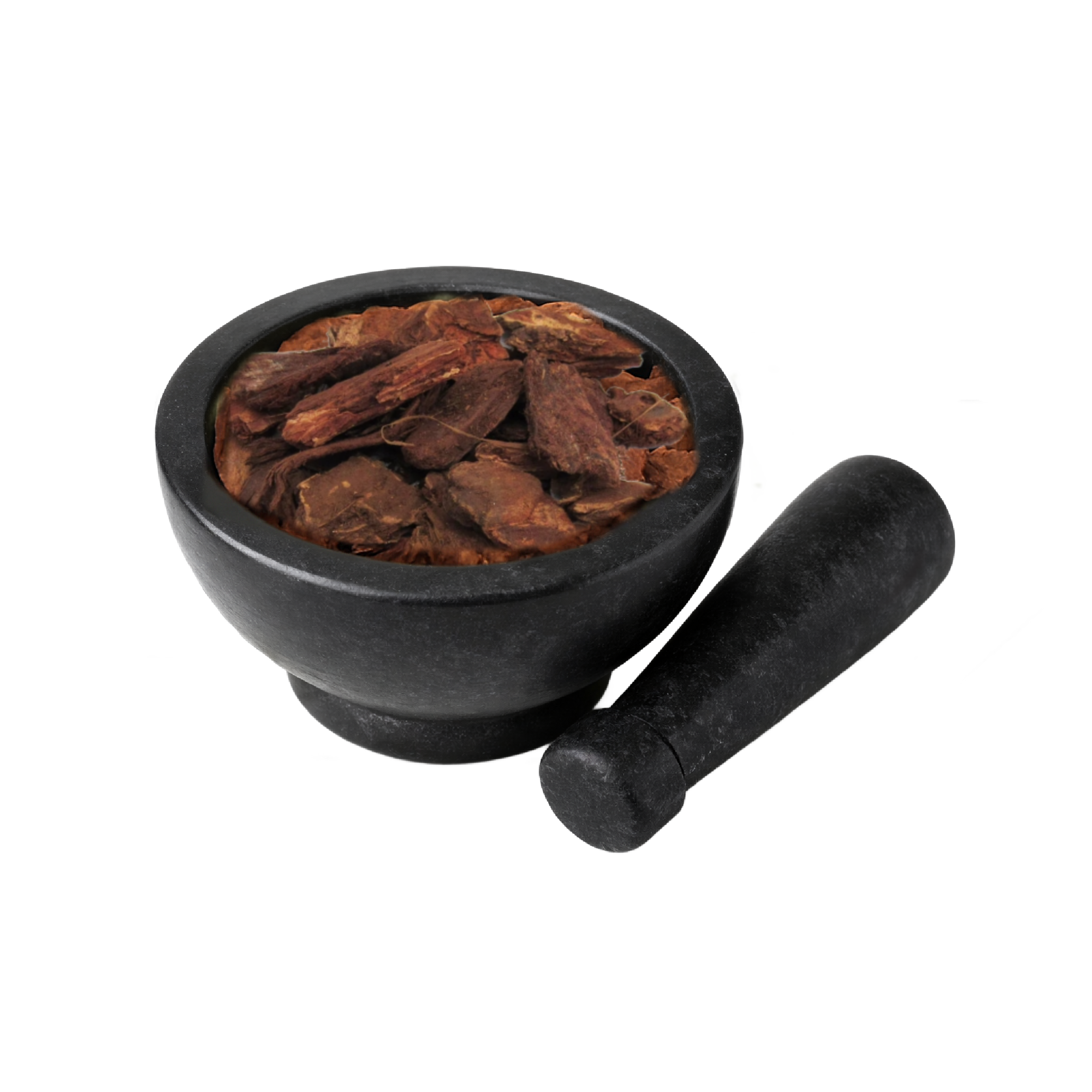 Jezebel Root in black bowl