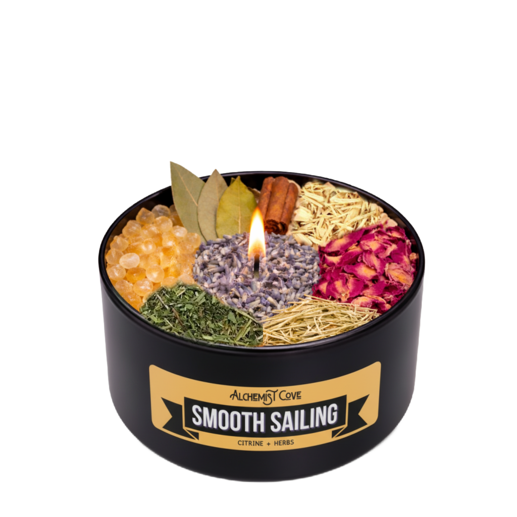 Smooth Sailing Crystal Candle