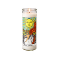 The Sun Tarot Card Candle