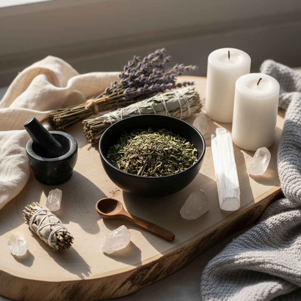 Catnip in Black Bowl