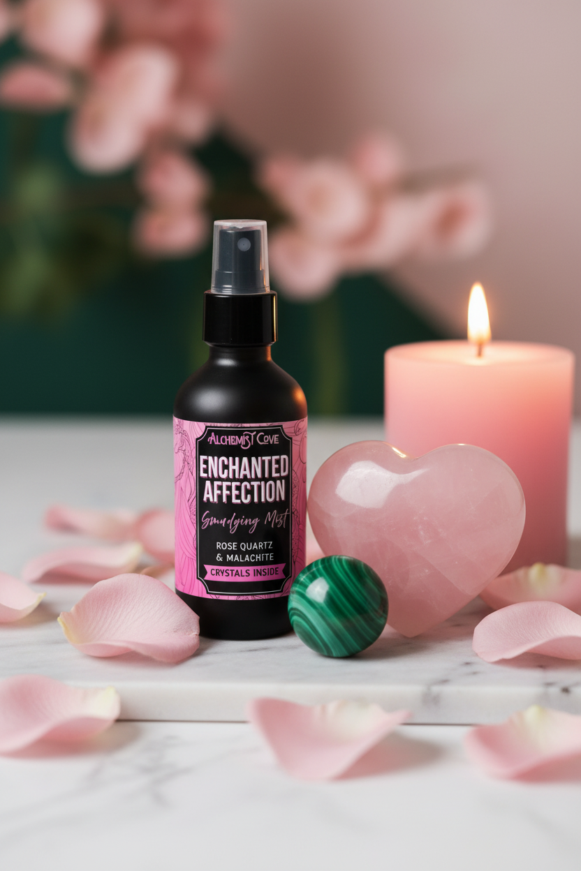 Enchanted Affection - White Marble