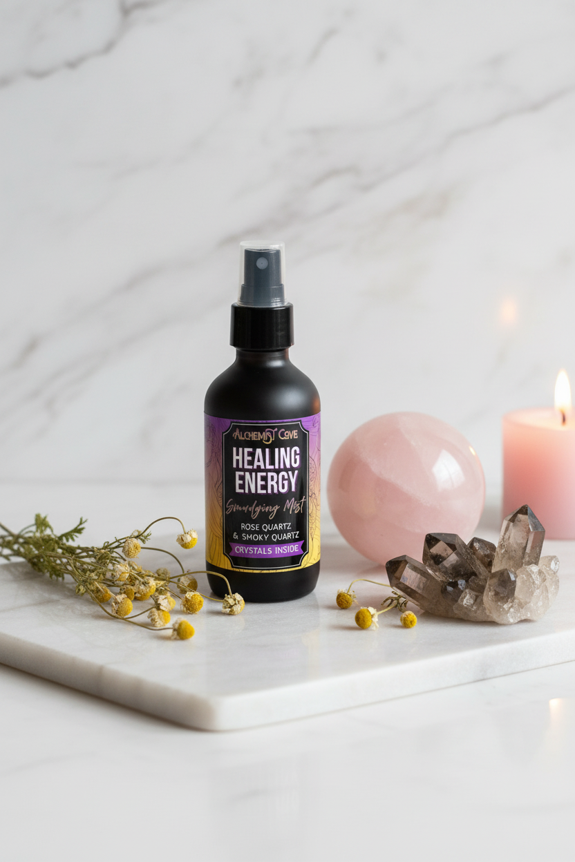 Healing Energy - White Marble