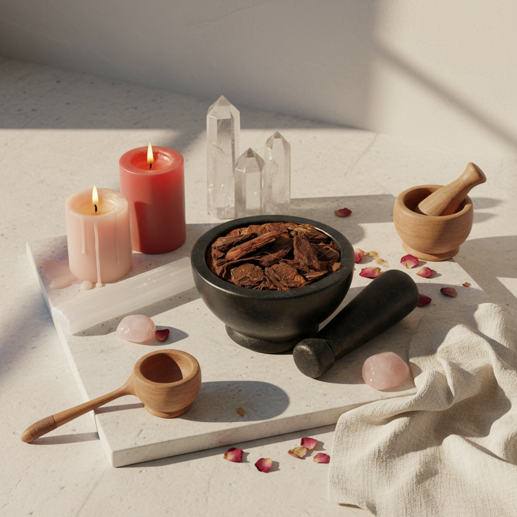 Jezebel Root in Black Bowl