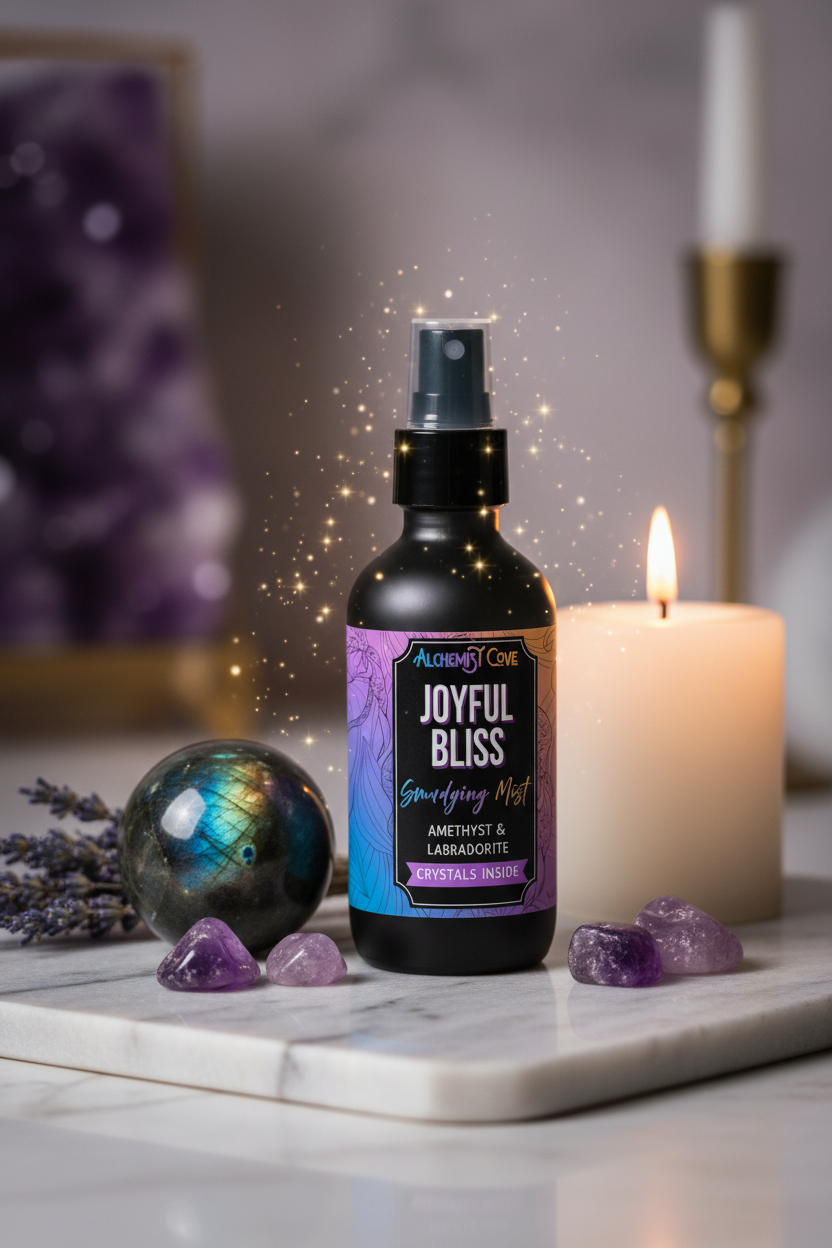 Joyful Bliss - White Marble