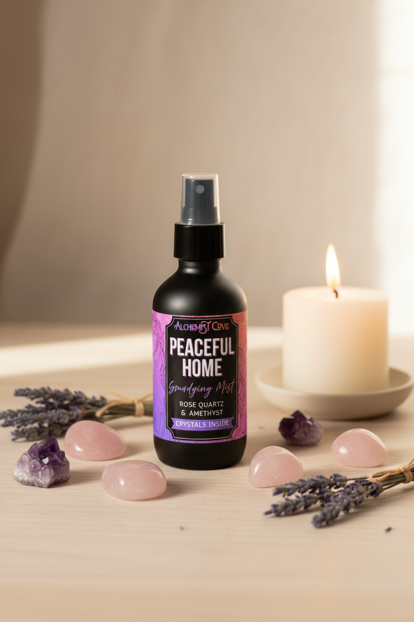 Peaceful Home - Natural Wood Altar