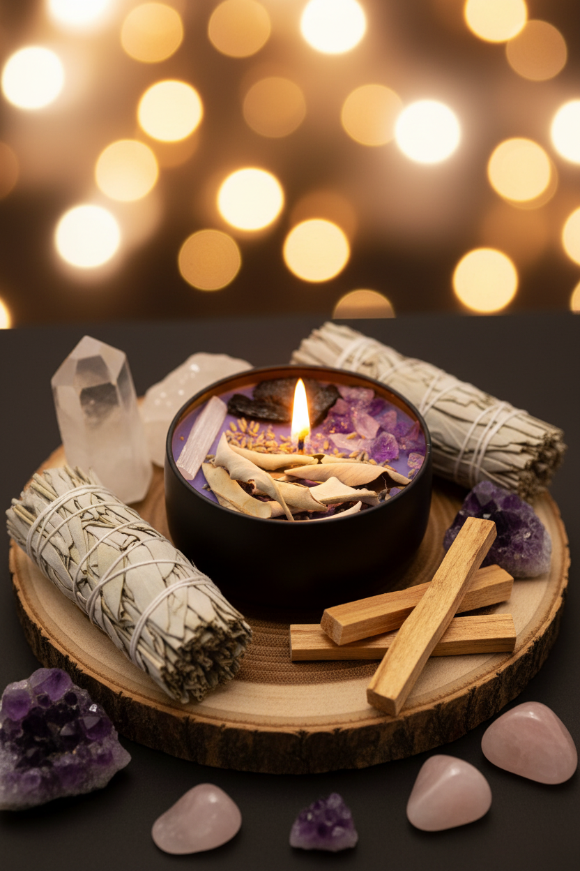 Sacred Smudge Candle