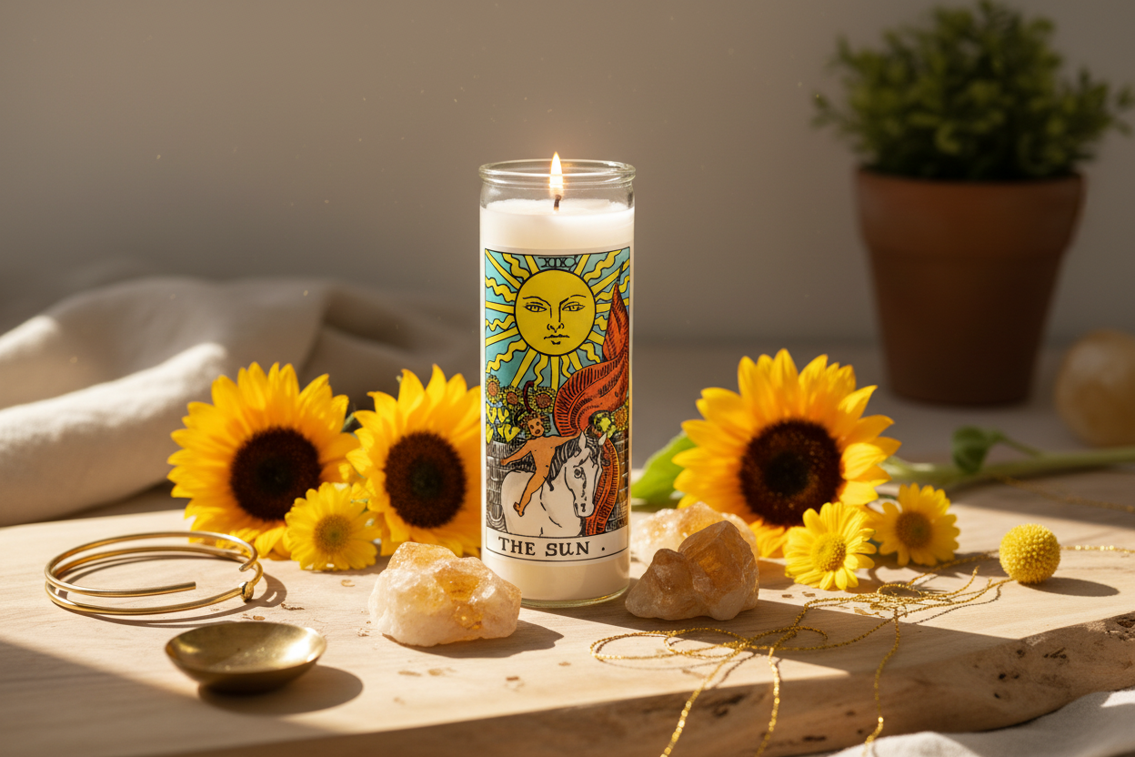 Tarot Card Candles for Manifestation & Candle Magic - Alchemist Cove
